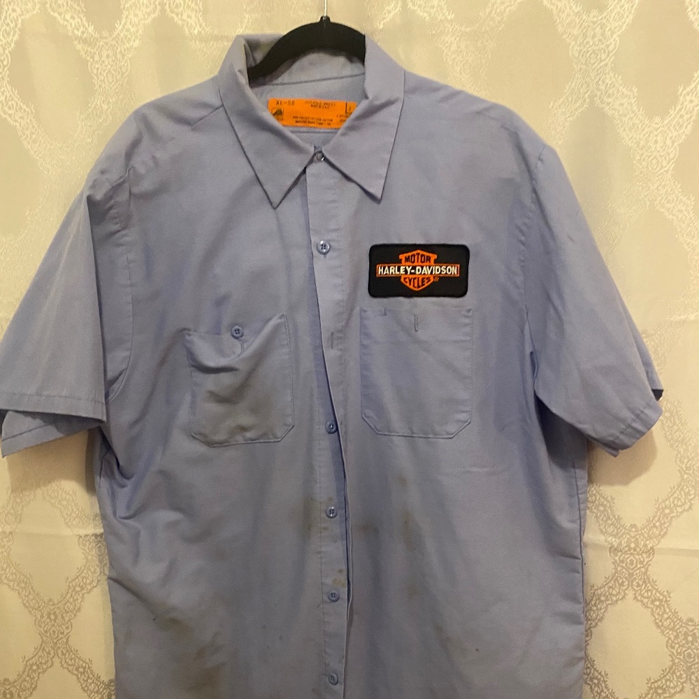 1980’s Harley Mechanic Shop Shirt